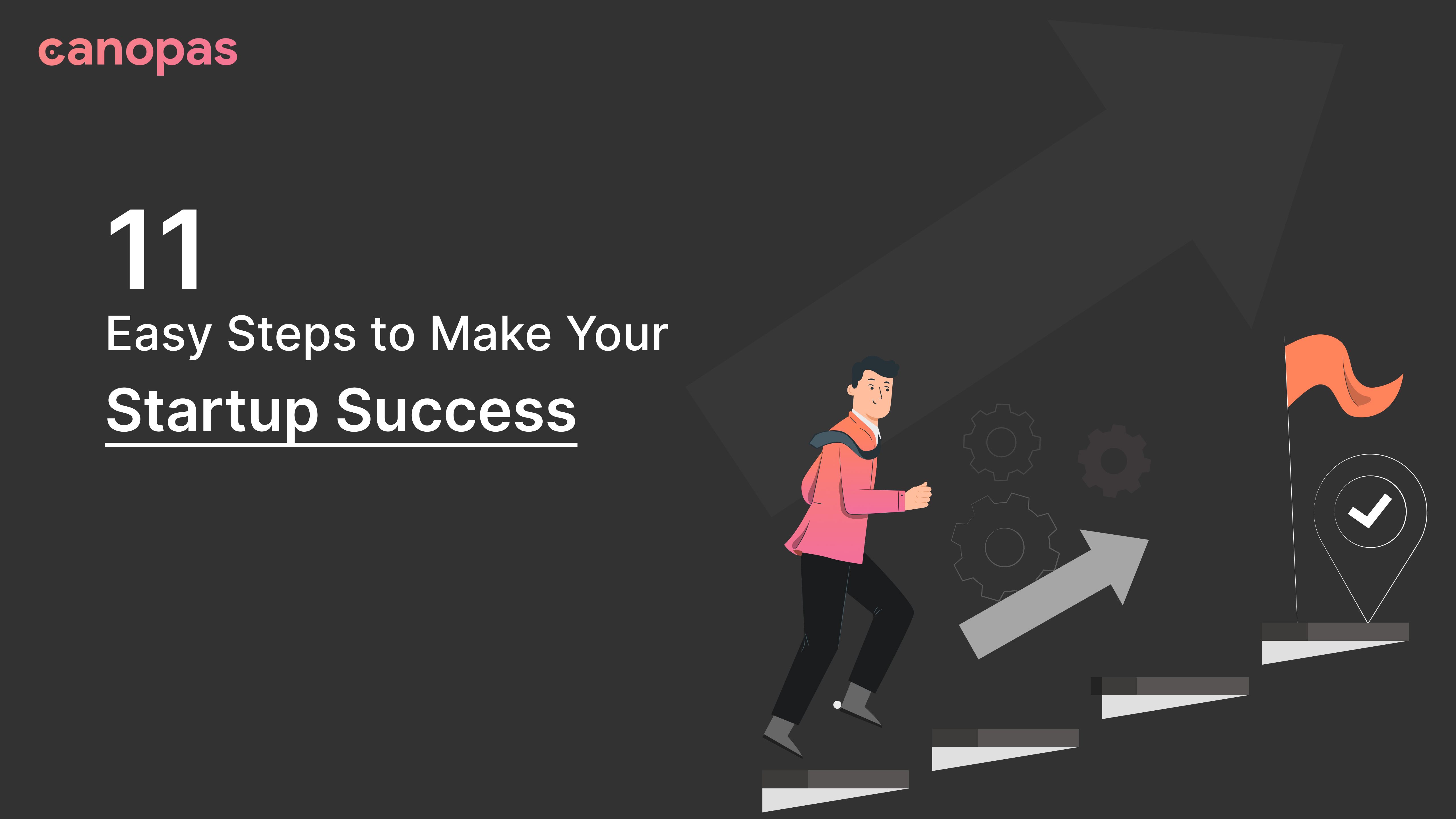 11 easy Steps to Make Your start up success 