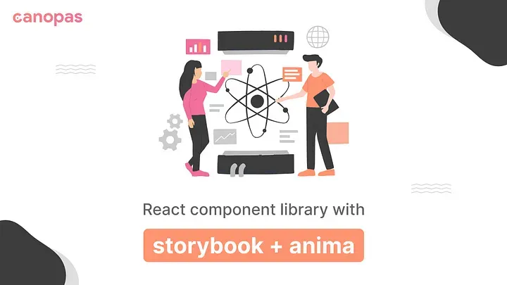 React Component library with Storybook + Anima