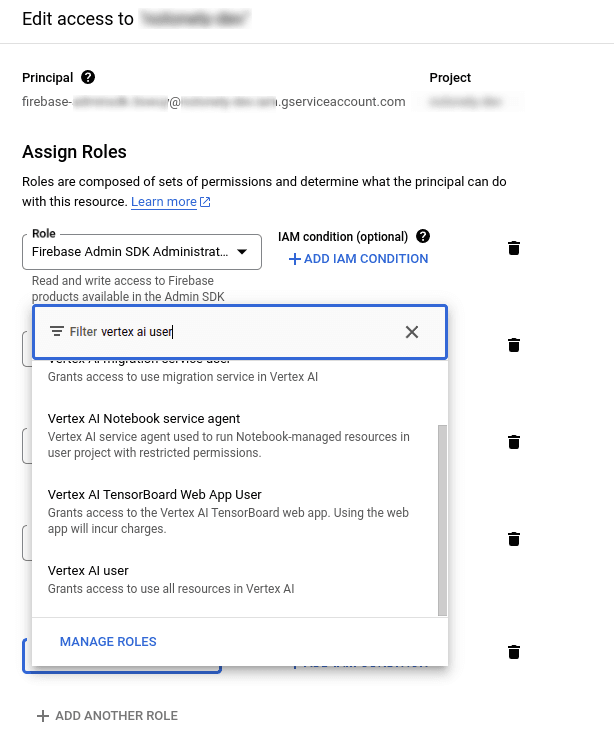 Add Vertex AI User permission.png