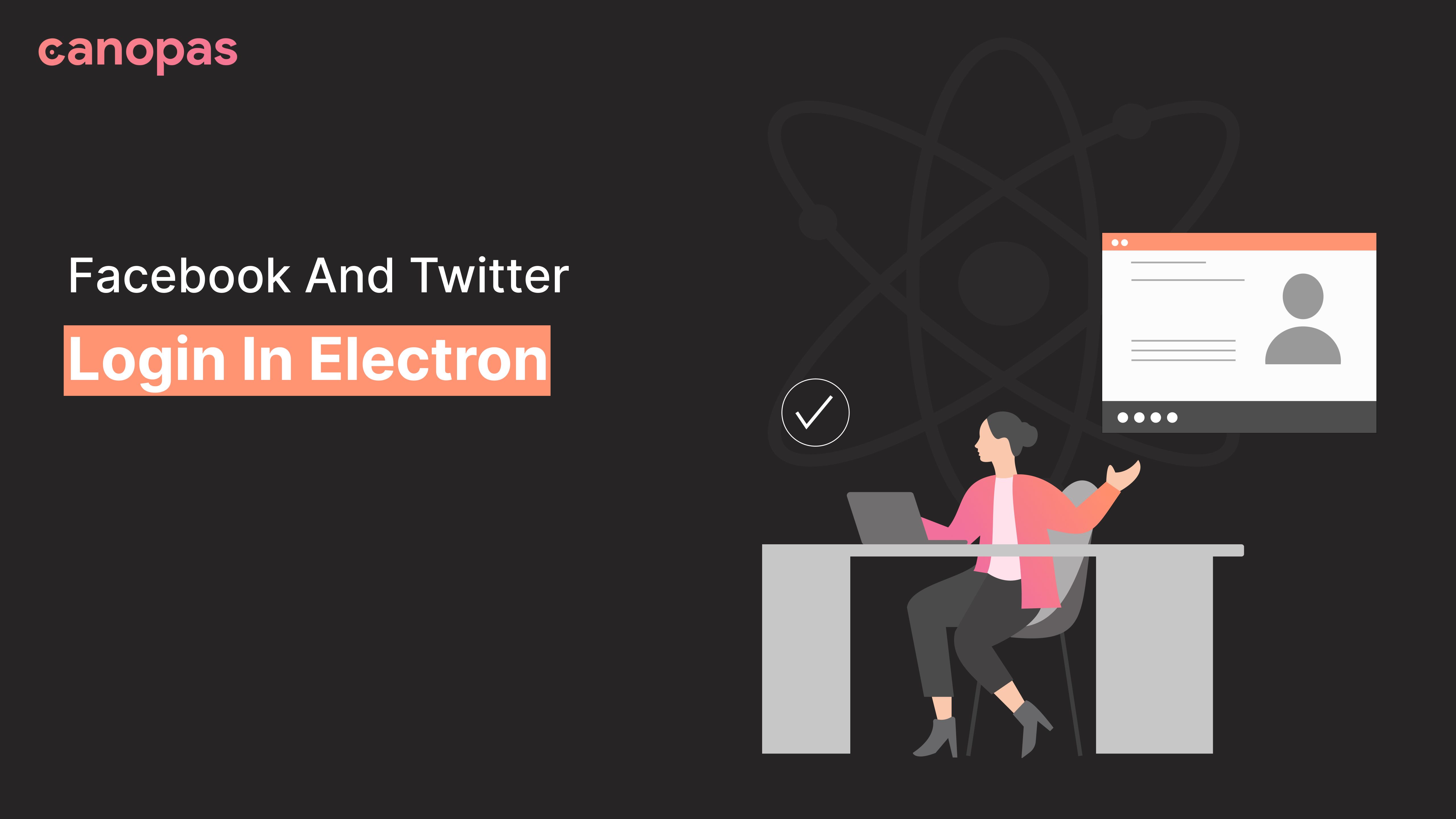 Facebook And Twitter Login In Electron