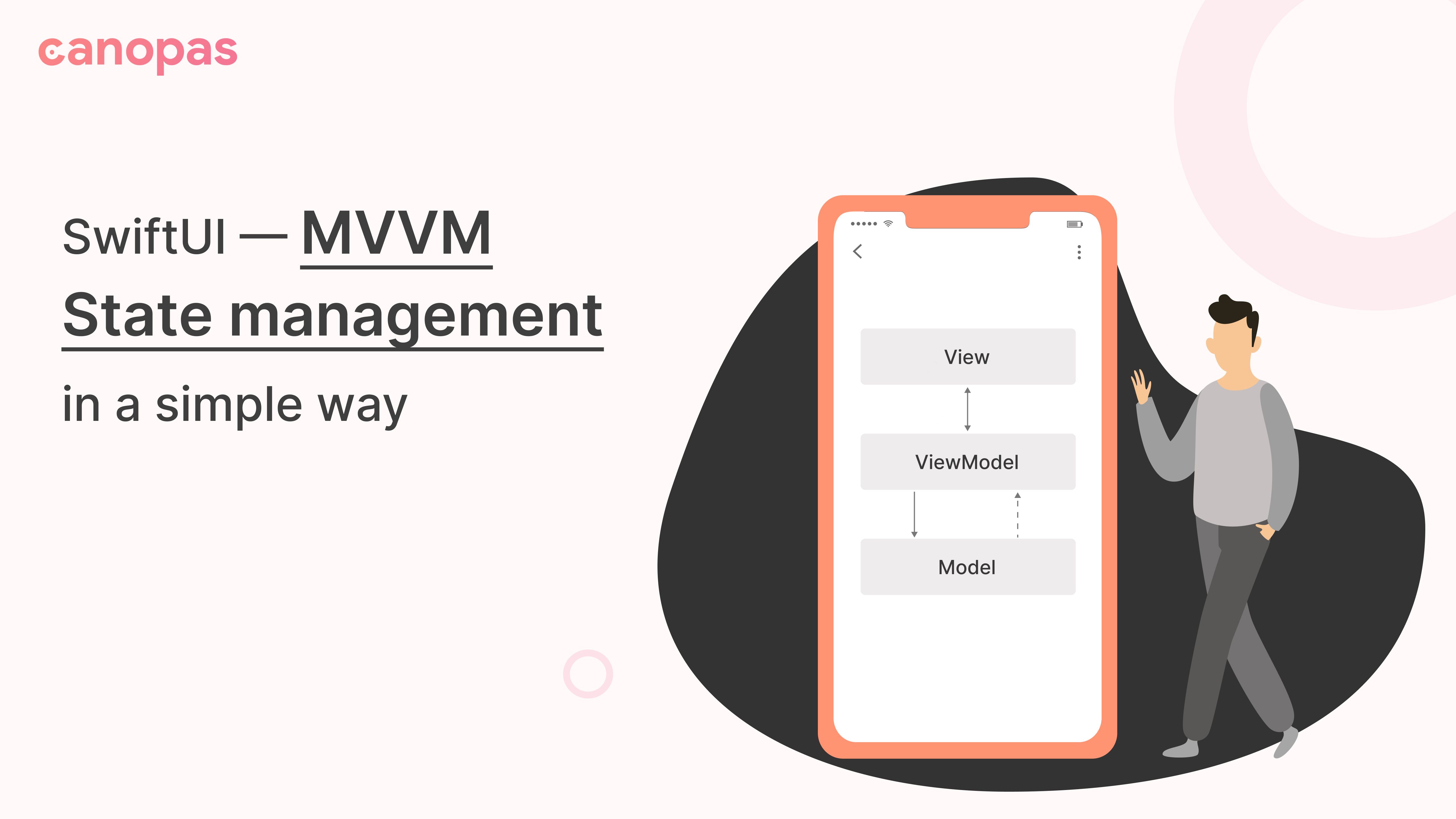 SwiftUI — MVVM State management in a simple way